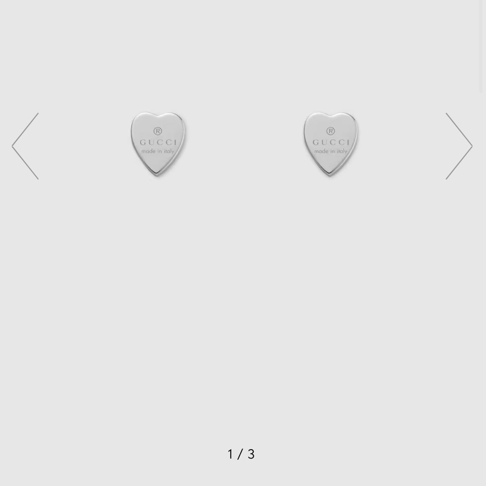 Sterling silver Gucci Earrings